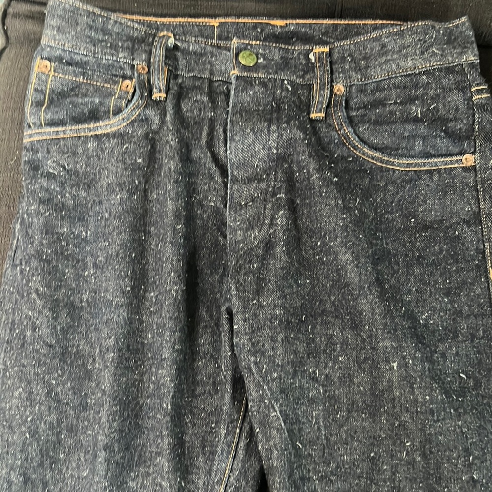 Left Field NY Banana denim jeans size 30 waist, 32 length